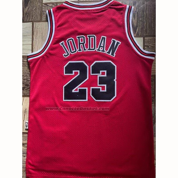 Maglia Bambino Chicago Bulls Michael Jordan NO 23 Mitchell & Ness 1997-98 Rosso